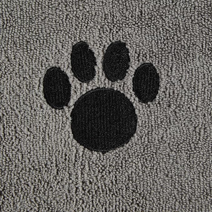 Bone Dry Pet Grooming, Embroidered Microfiber Towel Drying Collection, 15x30,Pet towels