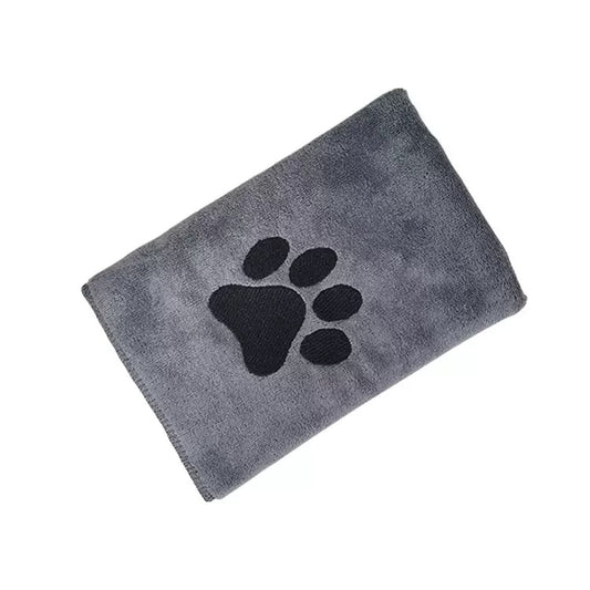 Bone Dry Pet Grooming, Embroidered Microfiber Towel Drying Collection, 15x30,Pet towels