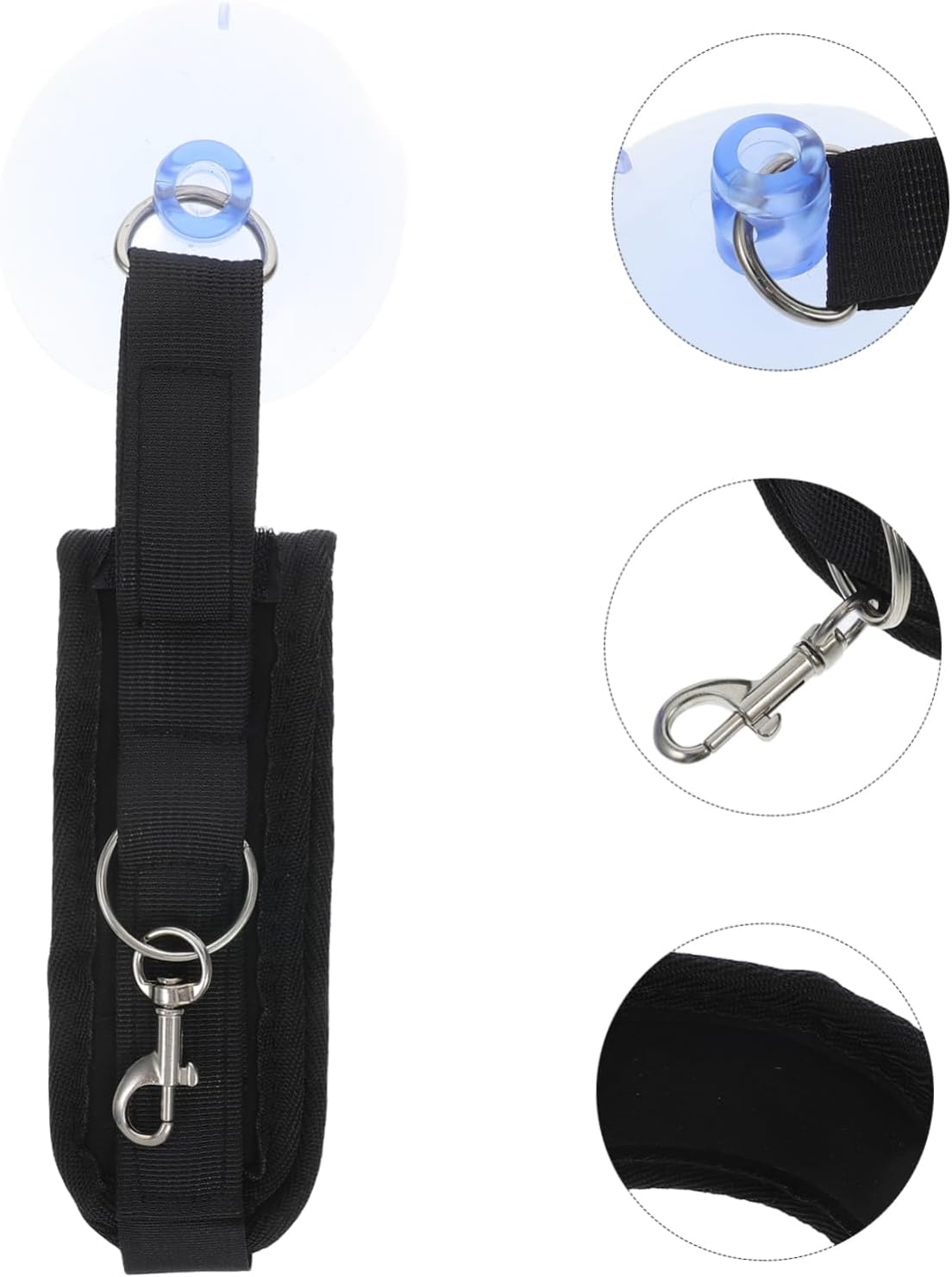 Pet Bathing Suction Cup Holder Dog Grooming Tool Cat Dog Bathing Leash Wall Mount Stabilize Pet