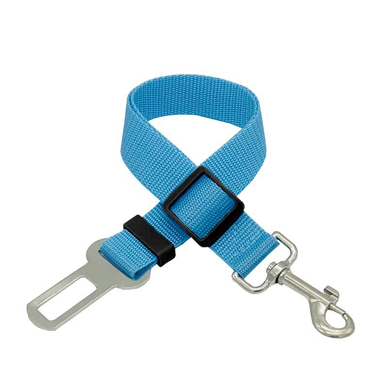 Pet Dog Cat Seat Belts, Car Headrest Restraint Adjustable Safety Leads Vehicle Seatbelt Harness