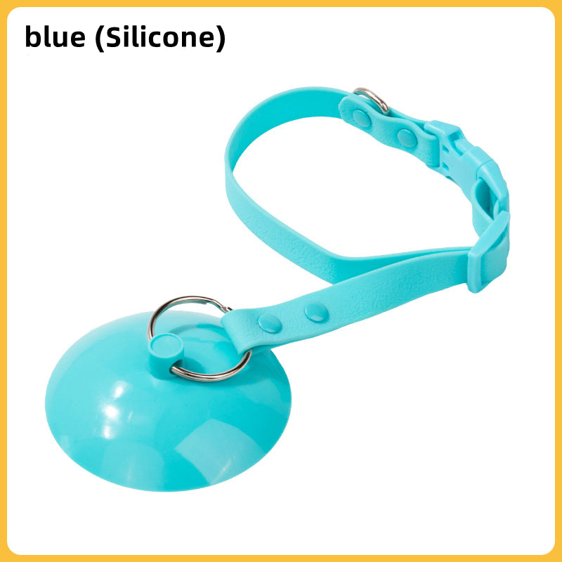 Pet Bathing Suction Cup Holder Dog Grooming Tool Cat Dog Bathing Leash Wall Mount Stabilize Pet