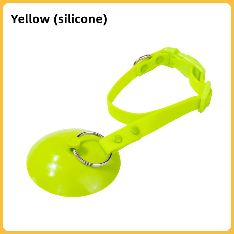 Pet Bathing Suction Cup Holder Dog Grooming Tool Cat Dog Bathing Leash Wall Mount Stabilize Pet