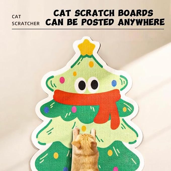 Cat Scratch Pad, Durable Cat Scratcher, Anti-Scratch Furniture Protector, Multi-Scene Use for Walls, Doors, Sofas